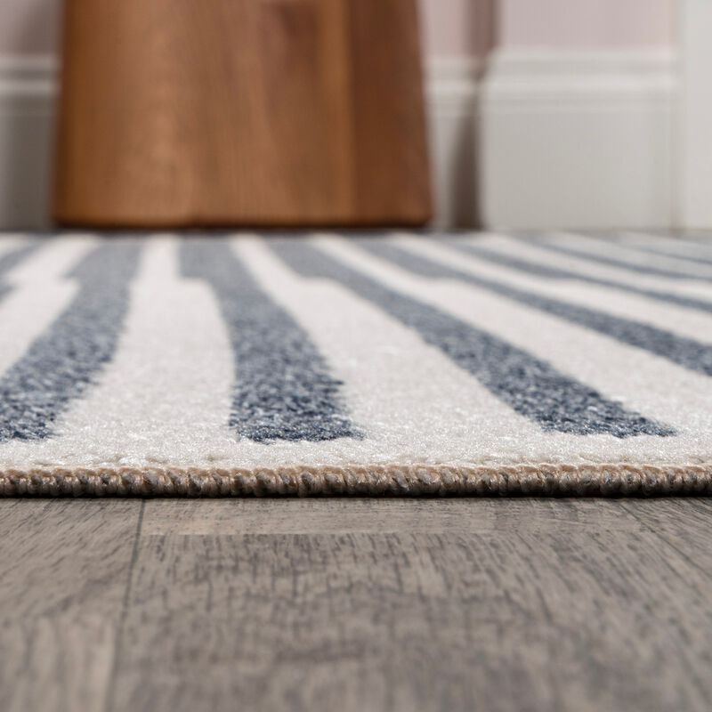 Shaii Global Medallion Low-Pile Machine-Washable Area Rug
