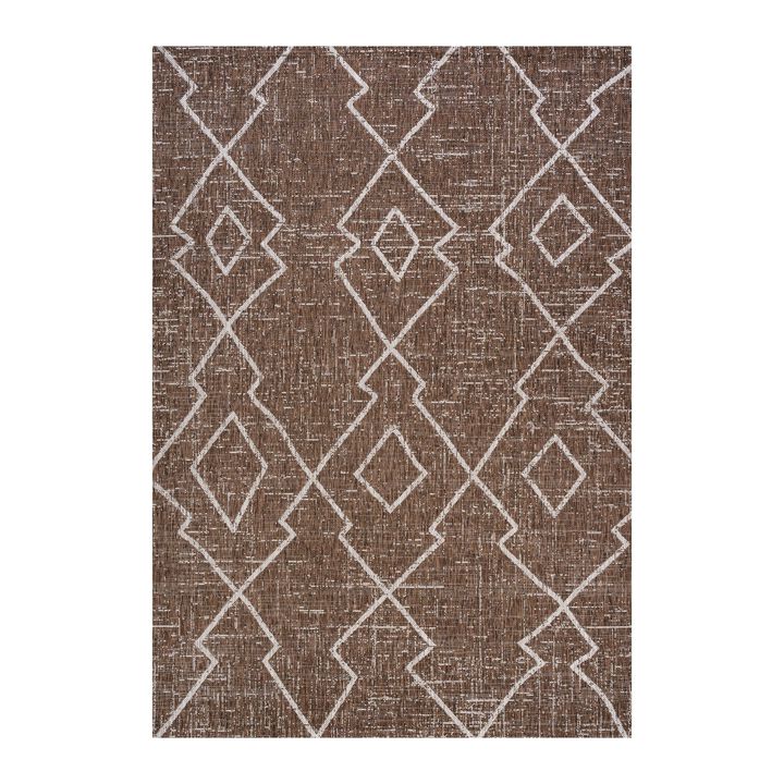 Carwa Tribal Diamond Trellis Indoor/Outdoor Area Rug