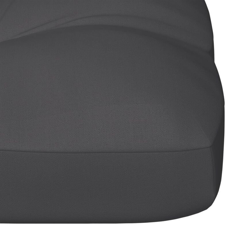 vidaXL Pallet Sofa Cushion Anthracite 47.2"x15.7"x4.7"