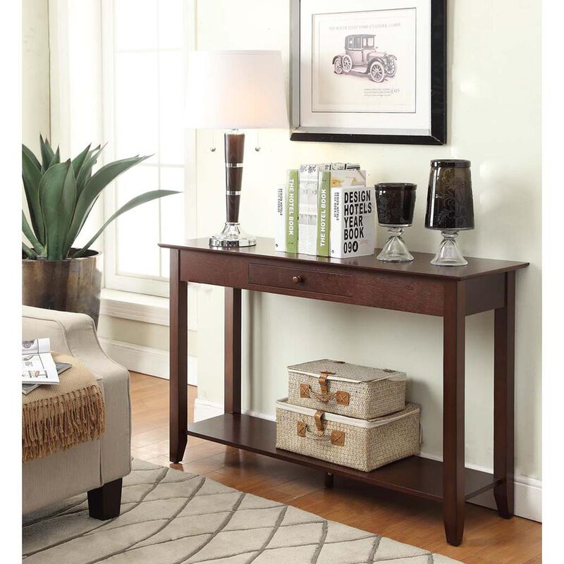 Convience Concept, Inc. American Heritage Console Table with Drawer