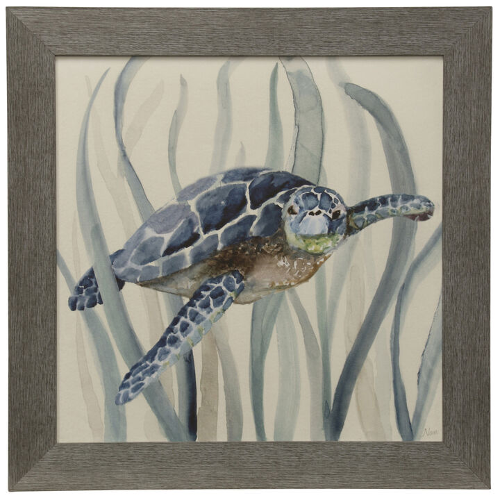 Turtle In Seagrass I