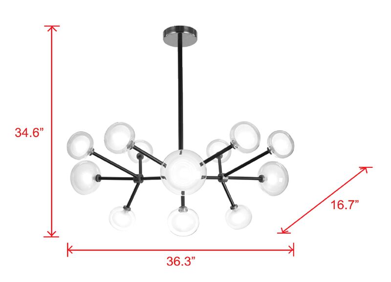 Pasargad Home Enzo Chandelier Pendant Light