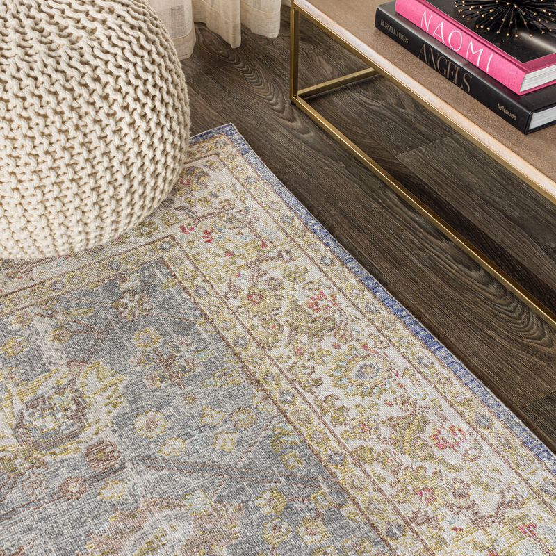 Alba Modern Faded Peshawar Area Rug
