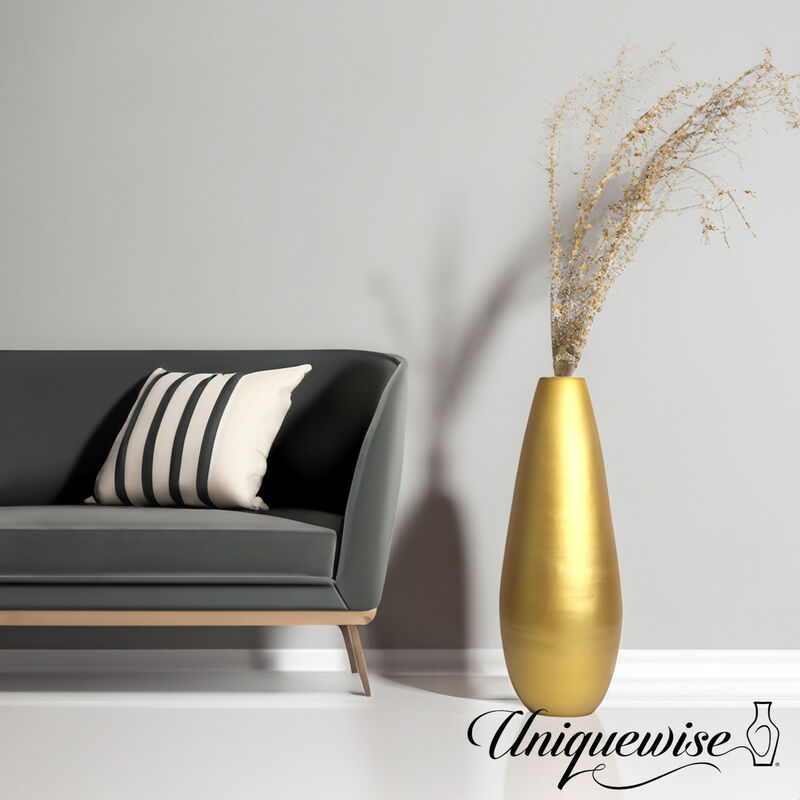 Set of 3 Bamboo Tall Floor Vase