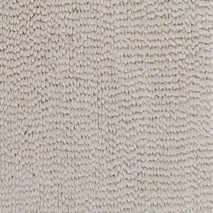 Knightsbridge Bella Napoli 220 GSF Reversible Bath Rug 22 x 60 - White