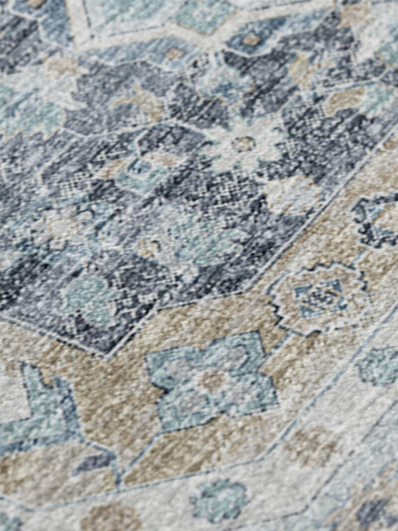 Tuscany TU4 Blue 3' x 5' Rug