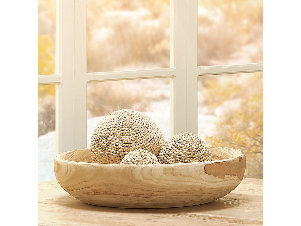 Laurel Large Wooden Bowl