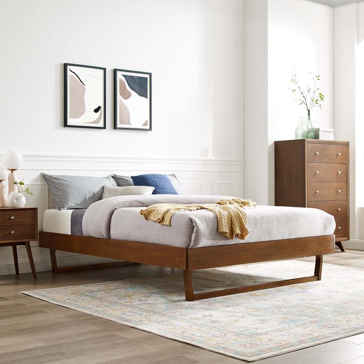 Modway - Billie Full Wood Platform Bed Frame