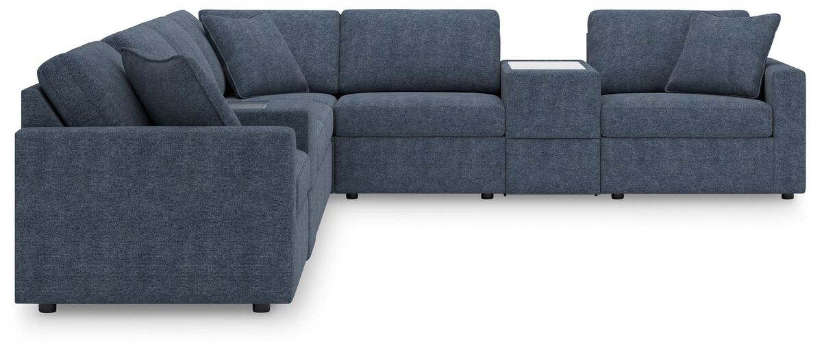 Modmax Ink 8-Piece Sectional with Storage Consoles