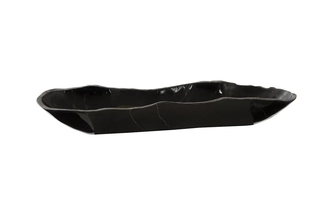 Aragonite Canoe Bowl