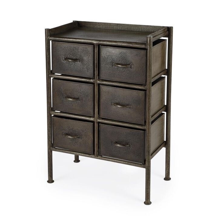 Butler Specialty Company Cameron Industrial Chic Drawer Chest, Bronze