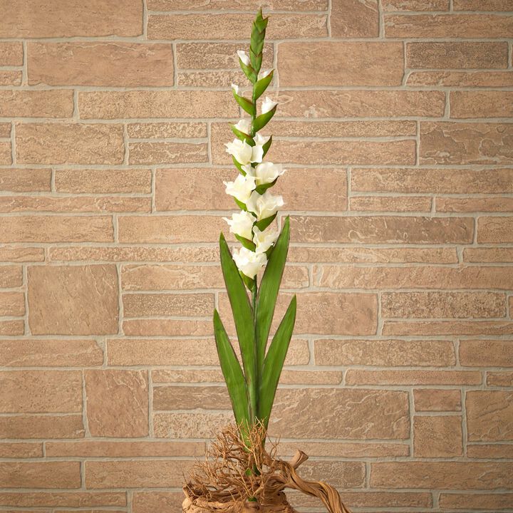 Nearly Natural 46-in Gladiolus Artificial Flower (Set of 3)