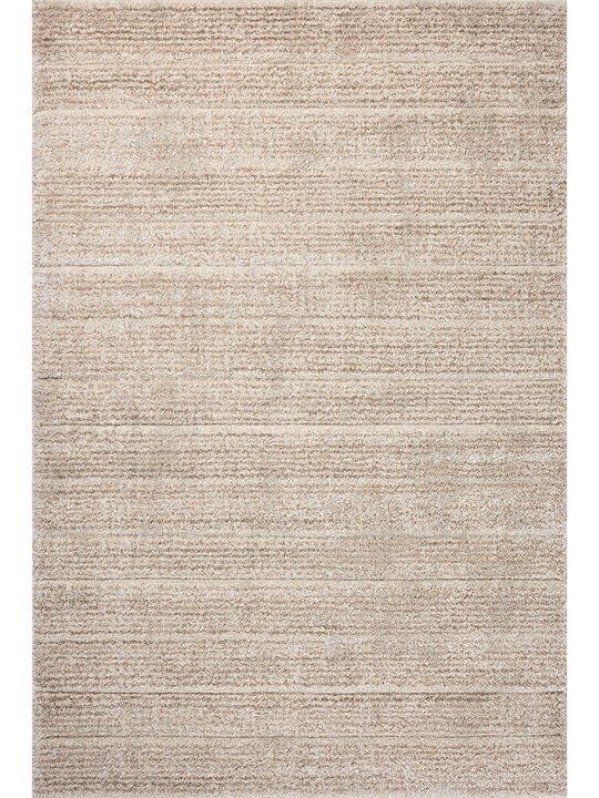 Silas SLA-03 Oatmeal / Clay 18" x 18" Sample Rug by