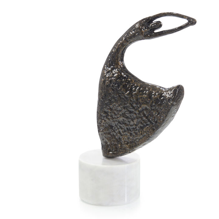 Windswept Waltz Black Sculpture