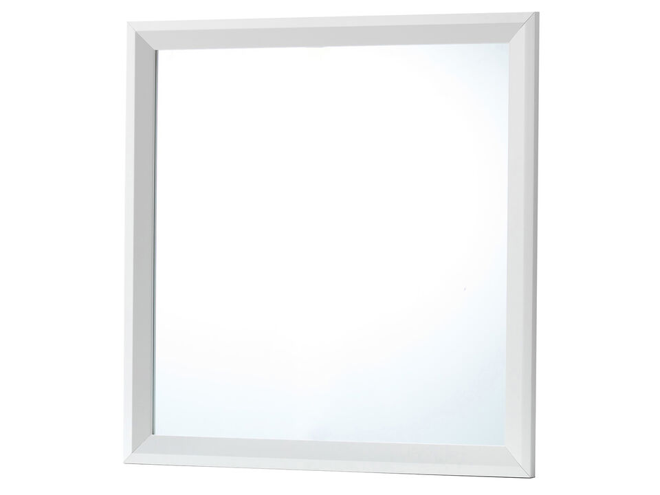 36 in. x 36 in. Classic Square Framed Dresser Mirror