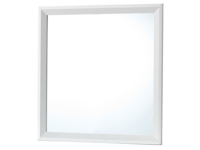 36 in. x 36 in. Classic Square Framed Dresser Mirror