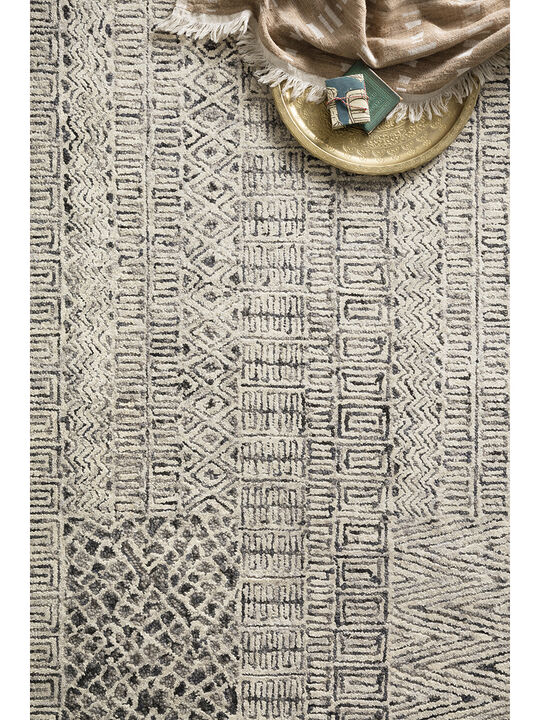 Peregrine PER06 Charcoal 18" x 18" Sample Rug