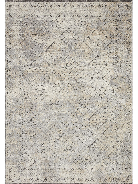 Theory THY05 Grey/Sand 5'3" x 7'8" Rug