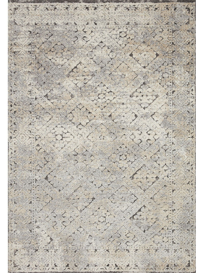 Theory THY05 Grey/Sand 5'3" x 7'8" Rug