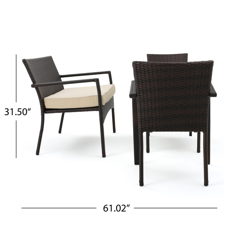 Chic and Cozy Chat Set Modern Elegance for Your Patio