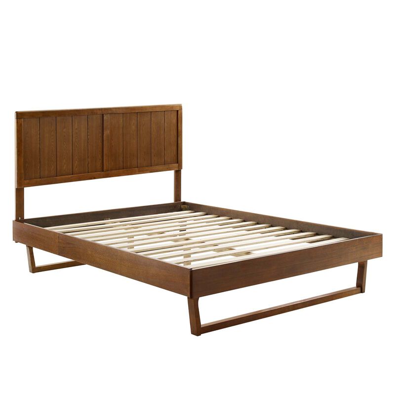 Modway - Alana Full Wood Platform Bed with Angular Frame