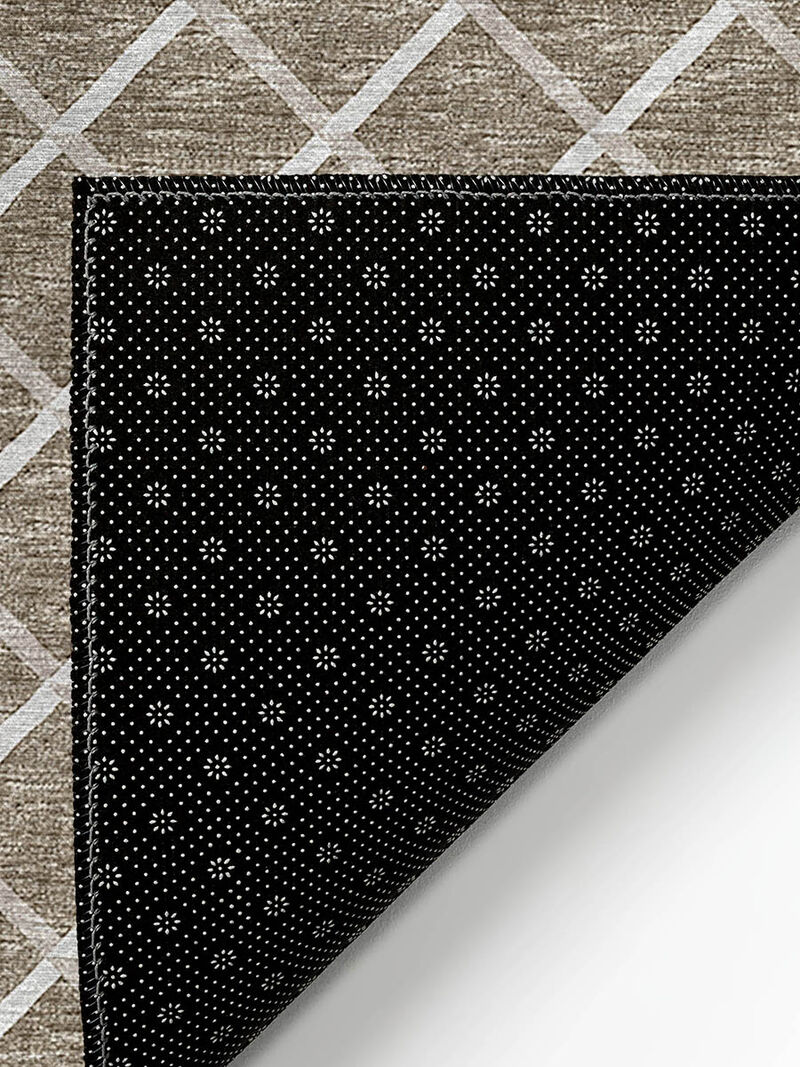York YO1 Taupe 10' x 14' Rug