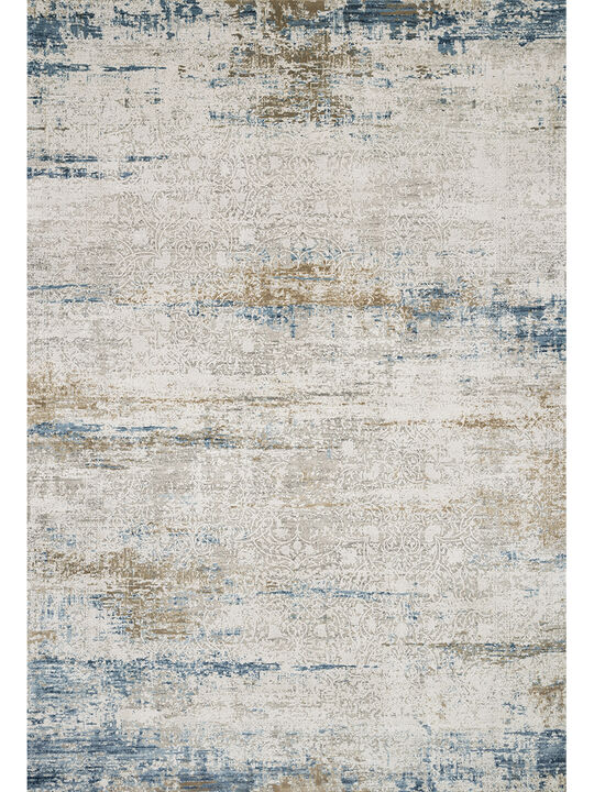 Sienne SIE05 Ivory/Azure 3'7" x 5'7" Rug