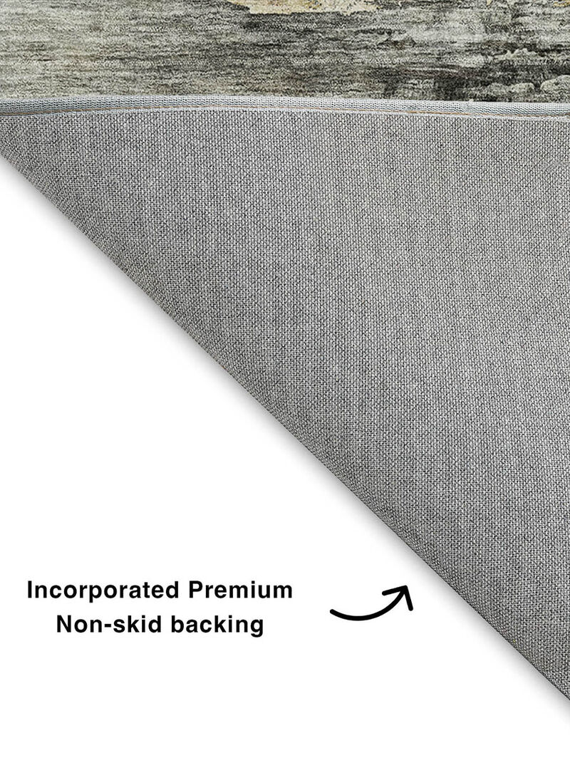 Trevi TV14 Gray 3' x 5' Rug