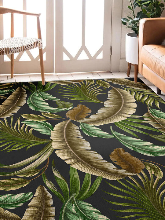 Tropics TC1 Black 10' x 14' Rug