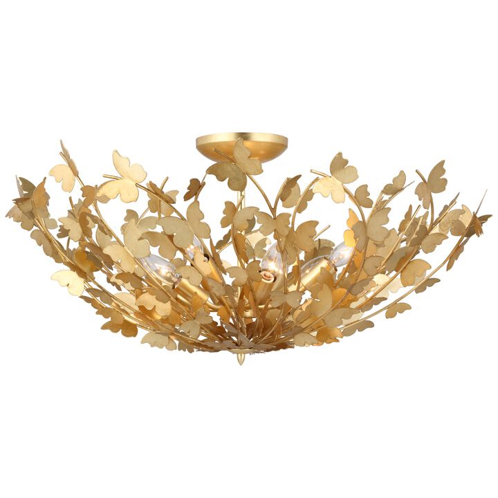 Farfalle Lrg Semi-Flush Mount