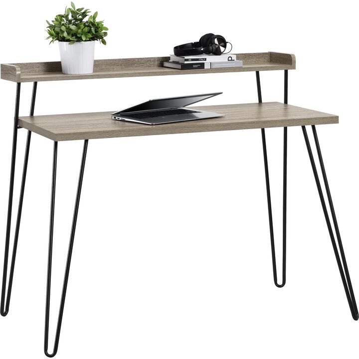 Haven Retro Computer Desk with Riser