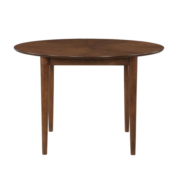 Comfort Pointe Bonito Walnut Finish Leg Dining Table