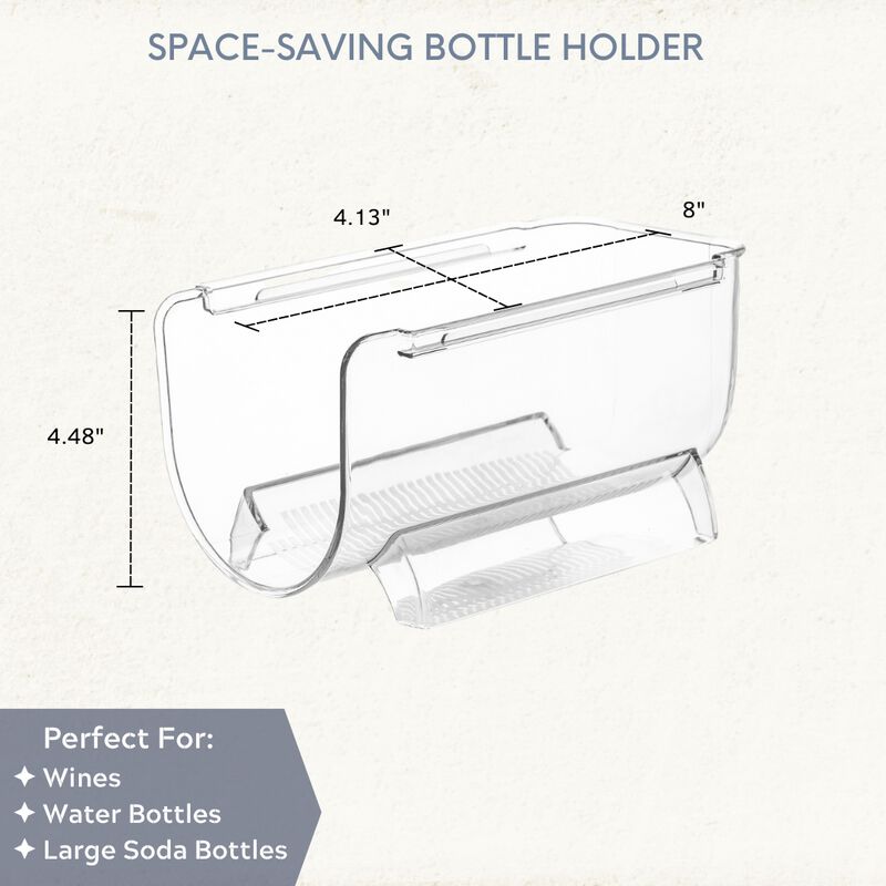 8 x 4 Acrylic Wine Bottle Holder