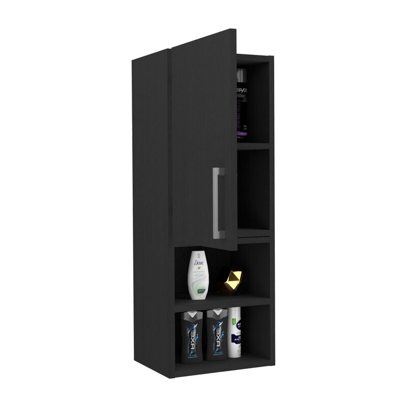 Medicine Cabinet Jozz, Bathroom, Black