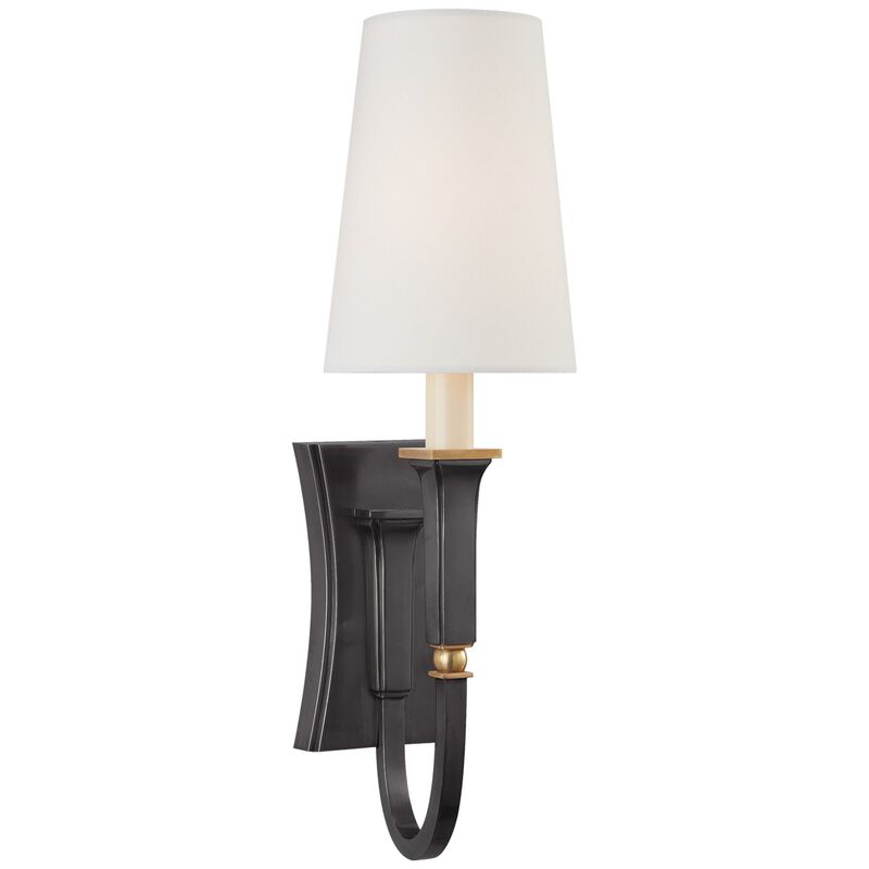 Delphia Lrg Double Arm Sconce