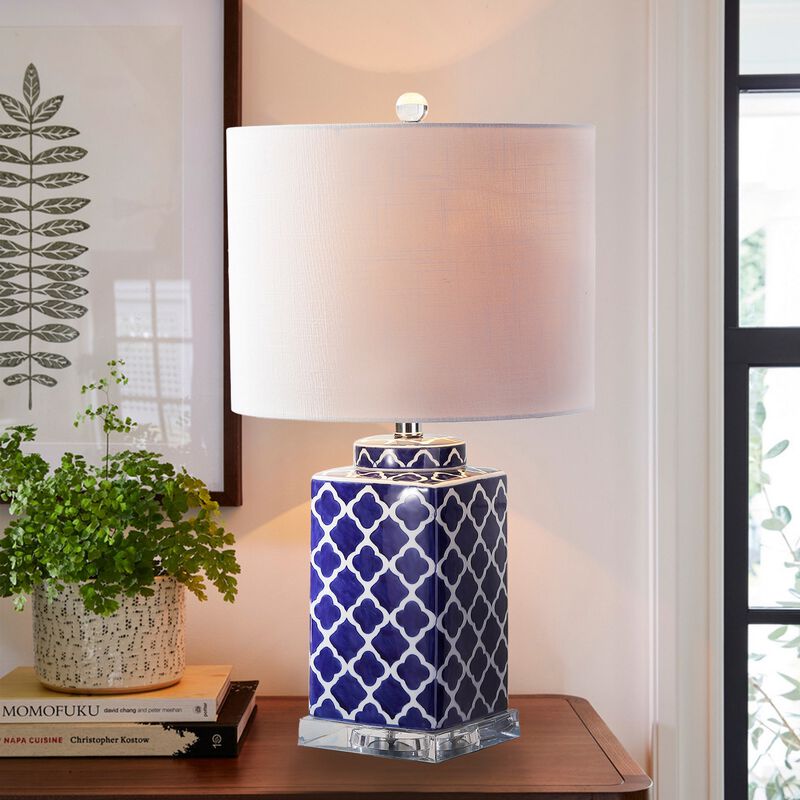Clarke Chinoiserie LED Table Lamp