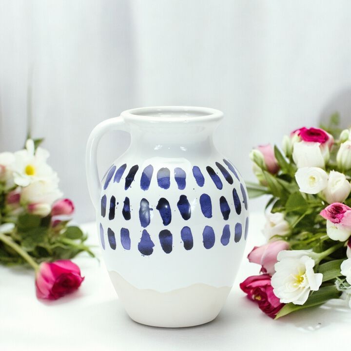 Set of 2 Decorative Pitchers – Elegant Ceramic or Glass Pitchers for Home and Table Decor