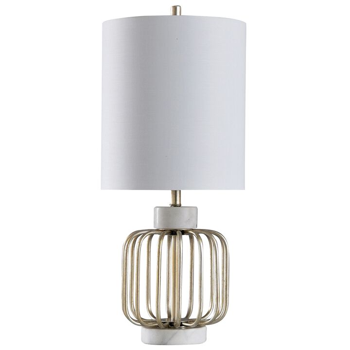 Westray Silver Table Lamp (Set of 2)