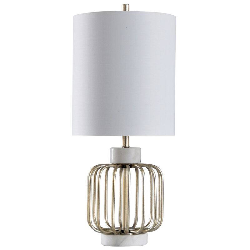 Westray Silver Table Lamp (Set of 2)