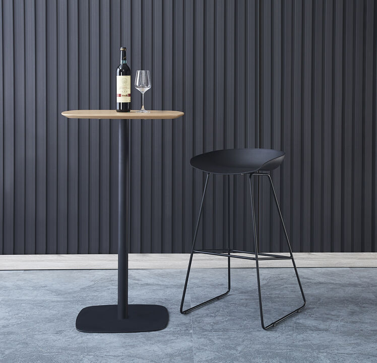 Set of 4 Scandinavian Design Bar Stools