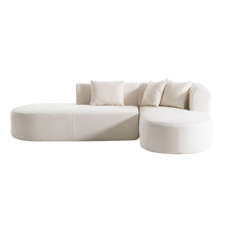 Merax Contemporary Sectional Sofa for Living Room
