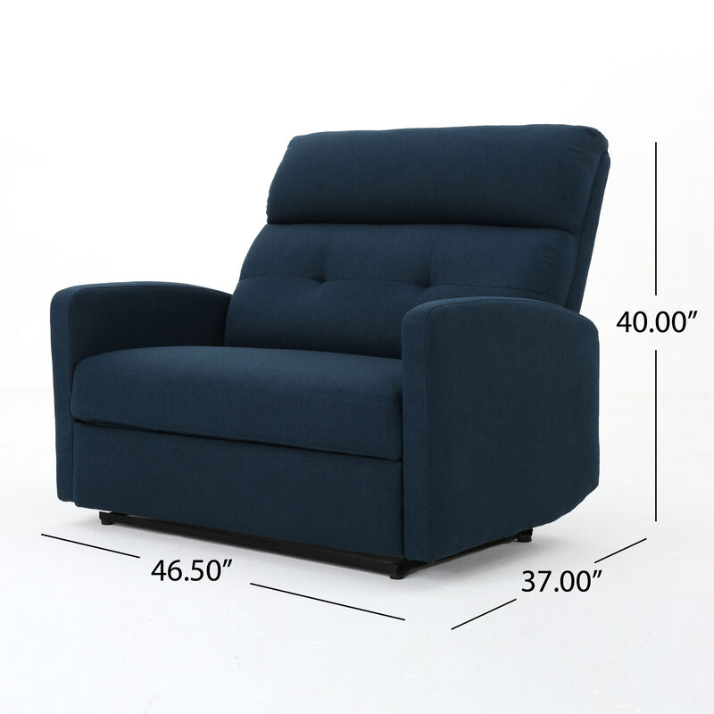 Merax  Tufted Recliner Loveseat Sofa Chair
