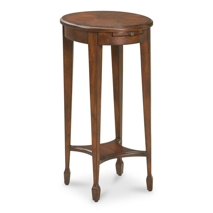 Butler Specialty Company Arielle Side Table, Dark Brown