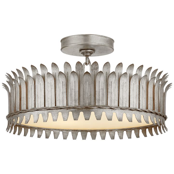 Leslie 16" Semi-Flush