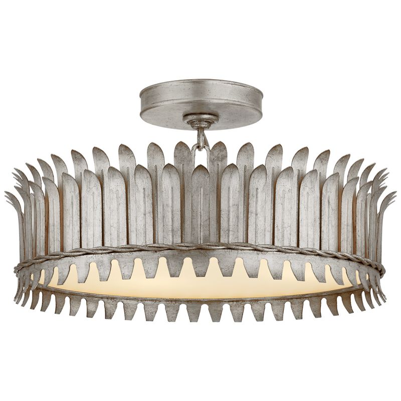 Leslie 16" Semi-Flush