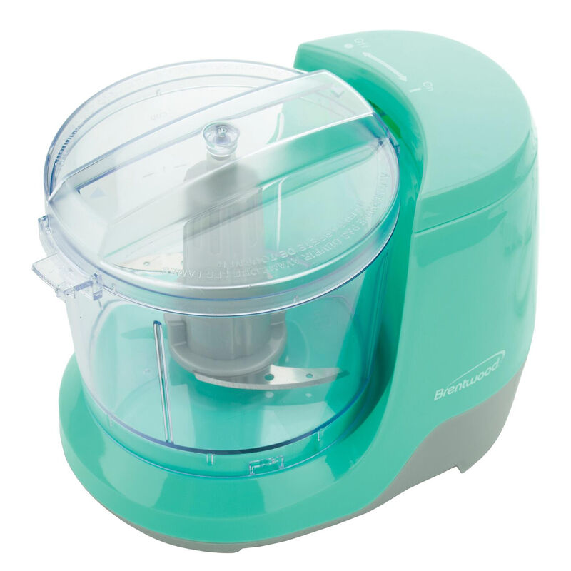 Brentwood 1.5 Cup Mini Food Chopper in Blue
