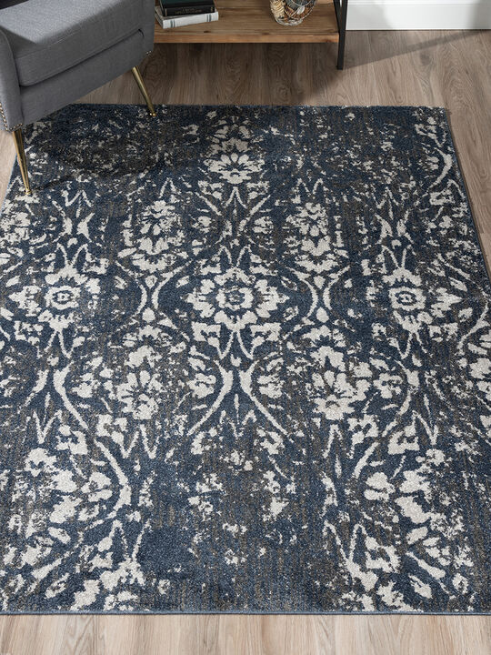 Gala GA3 Navy 3'3" x 5'1" Rug