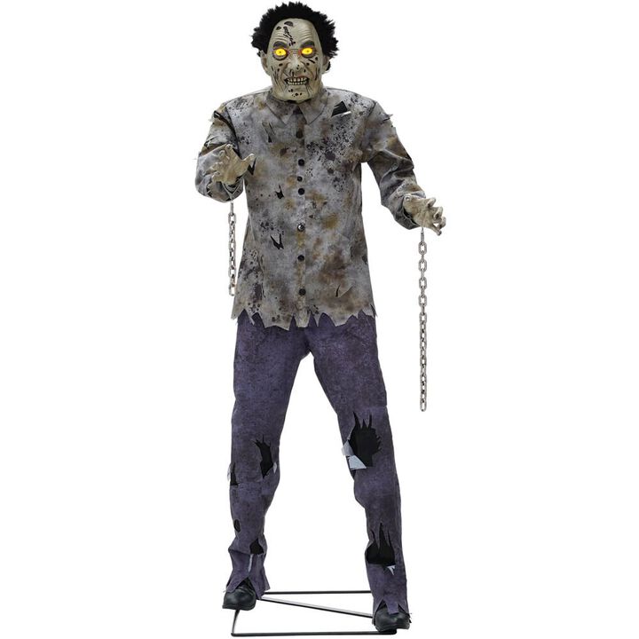 Haunted Hill Farm 6ft Anim Guard Zombie
