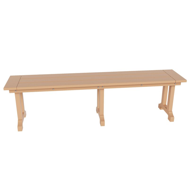 WestinTrends 65" Outdoor Dining Bench