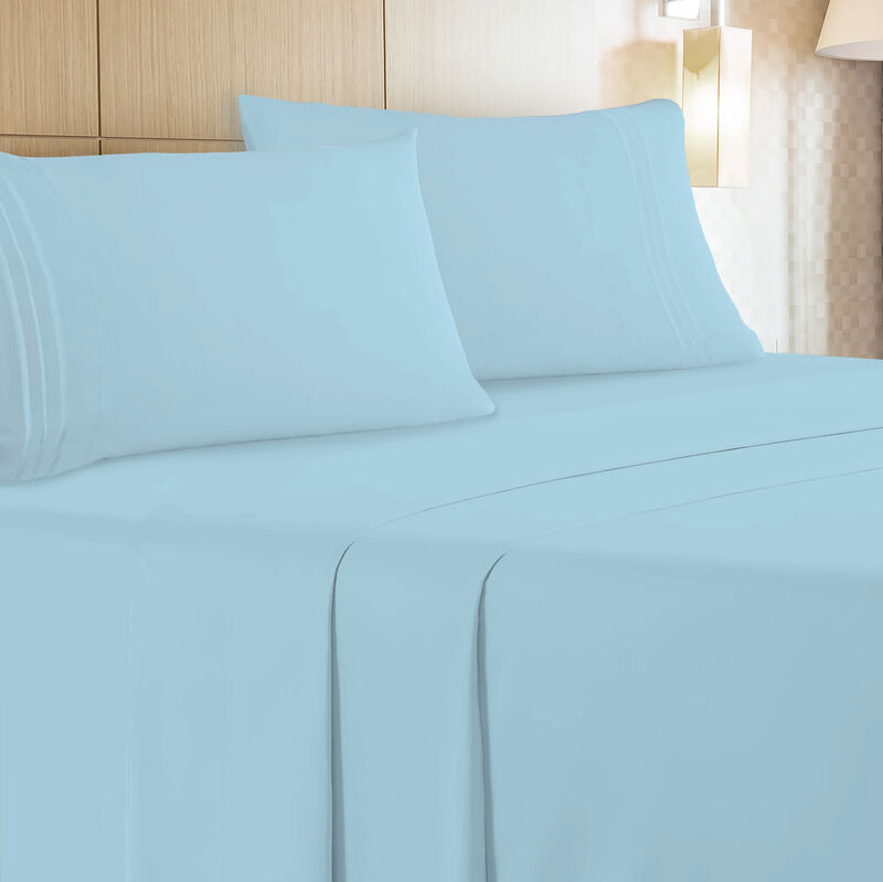 1800 Series Double Brushed Cooling Microfiber Sheet Set